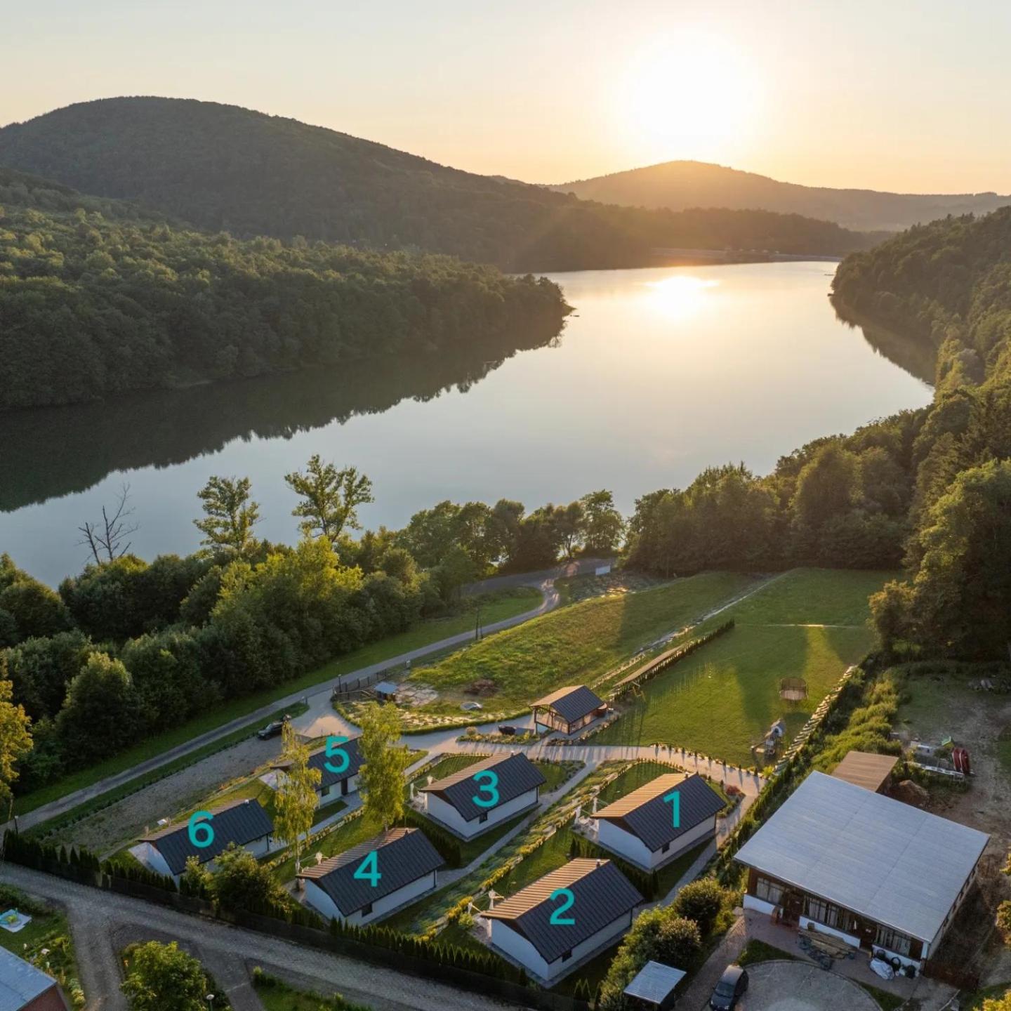 Domki Koziniec3 Na Wylacznosc Myczkowce Solina Bieszczady Экстерьер фото